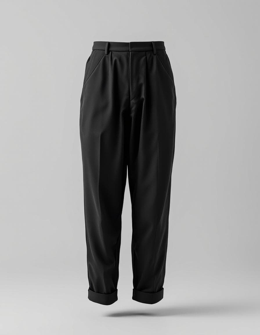 Black trousers