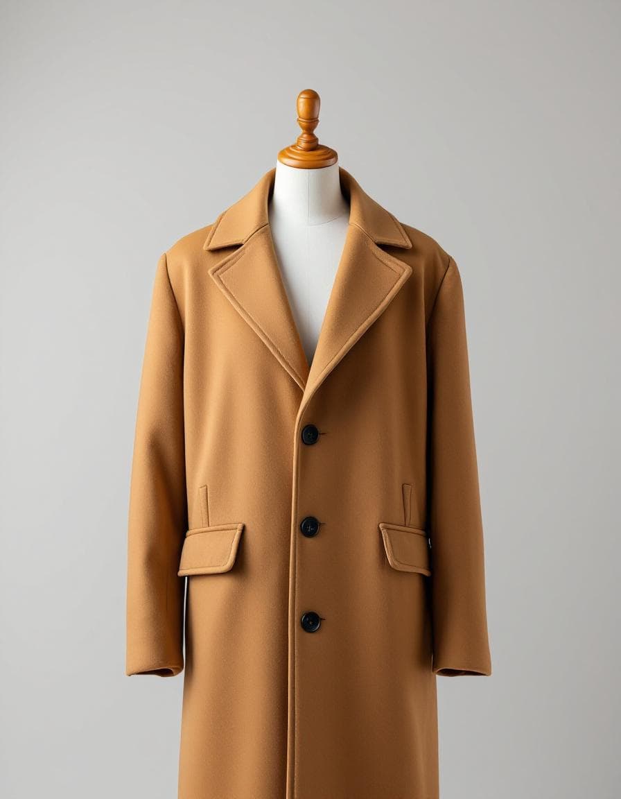 Camel overcoat