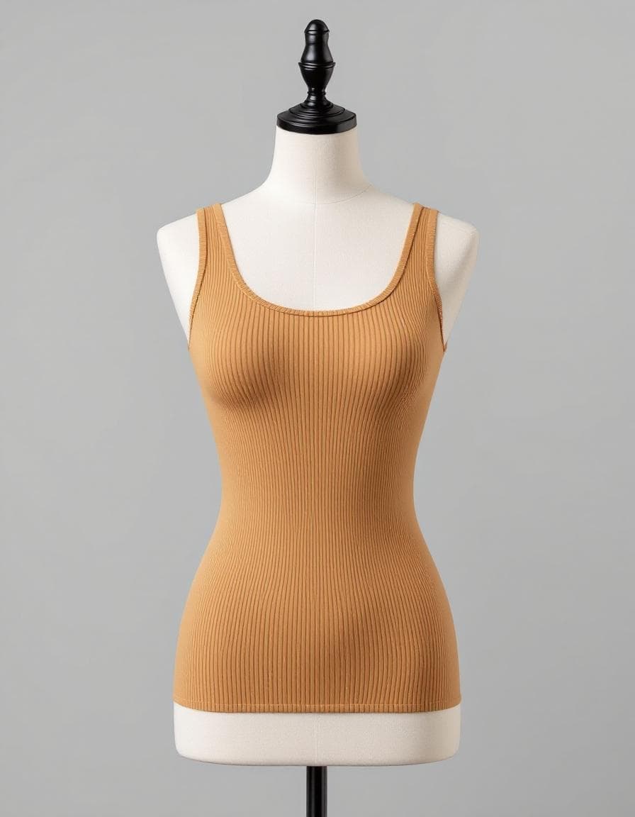 Fitted ribbed tank