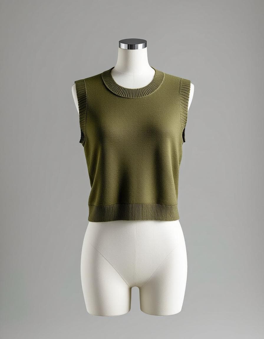 Knit vest