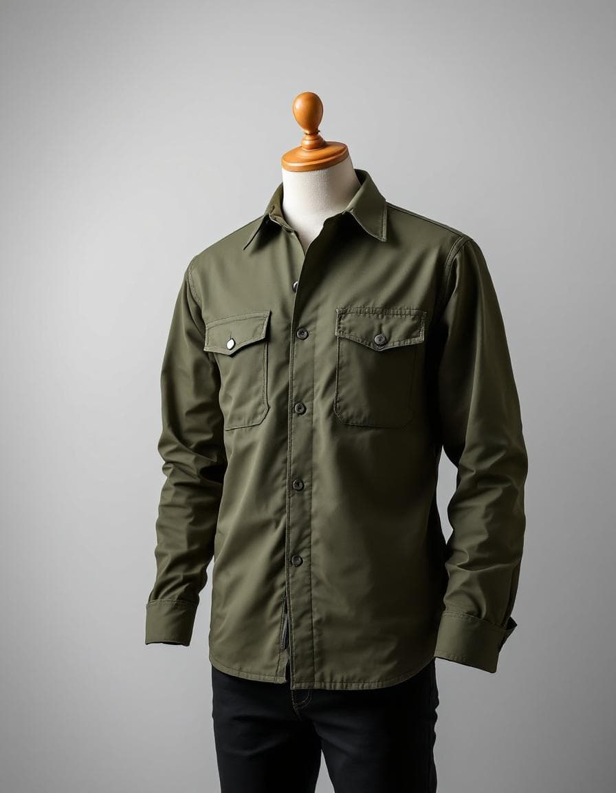 Military overshirt