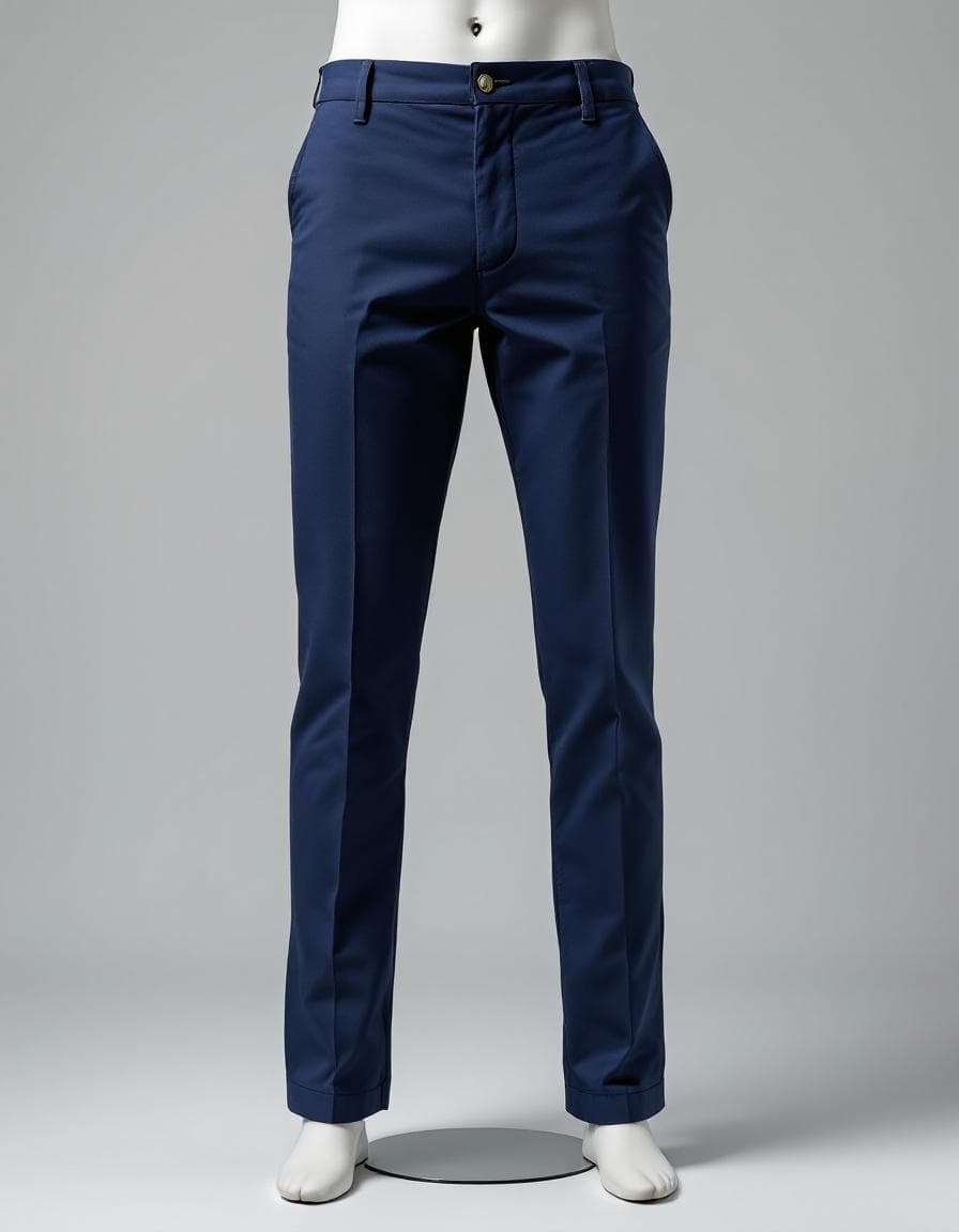 Navy chinos