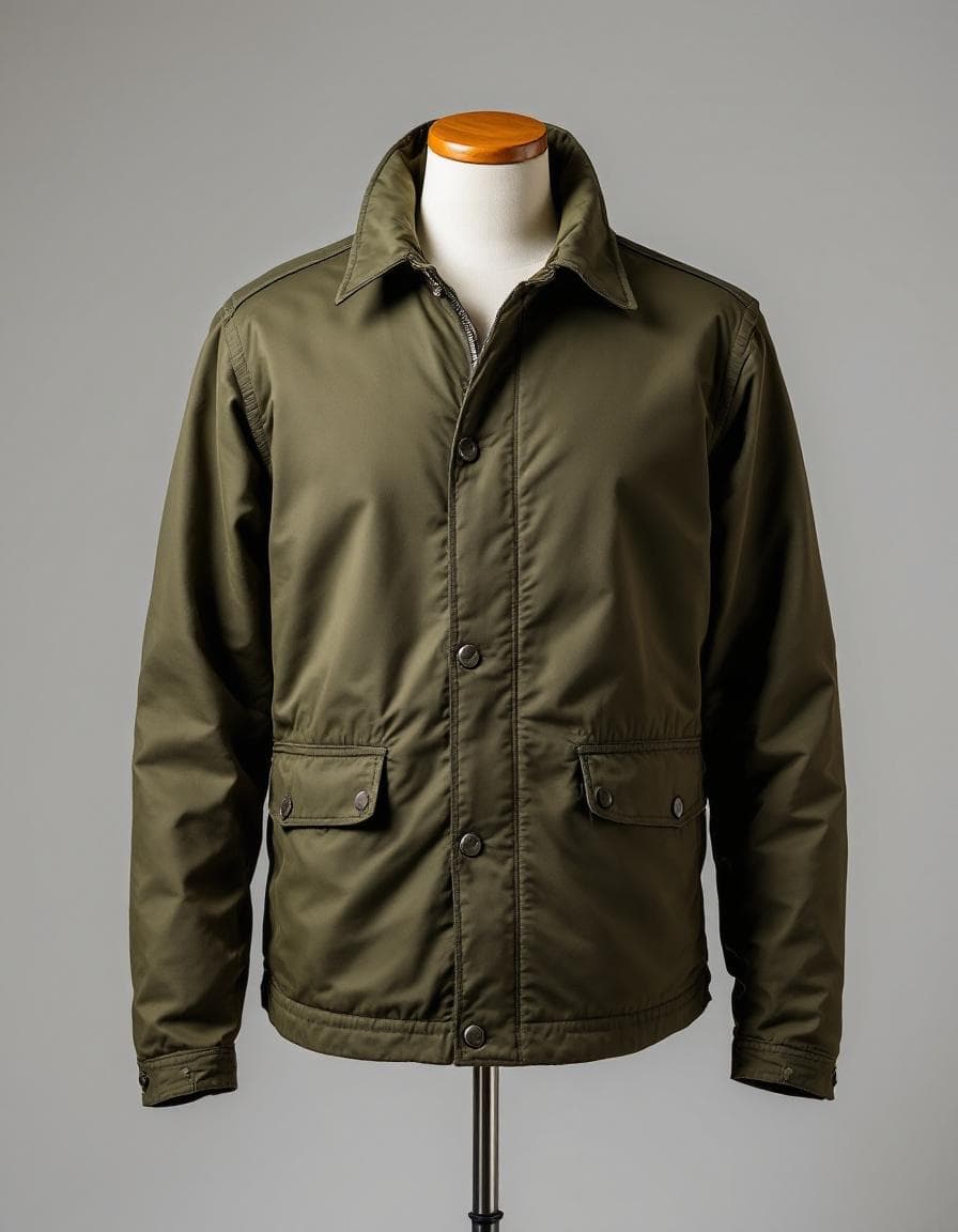 Waxed cotton jacket