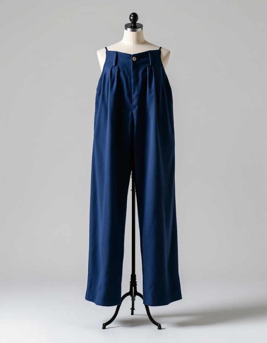Wide-leg trousers